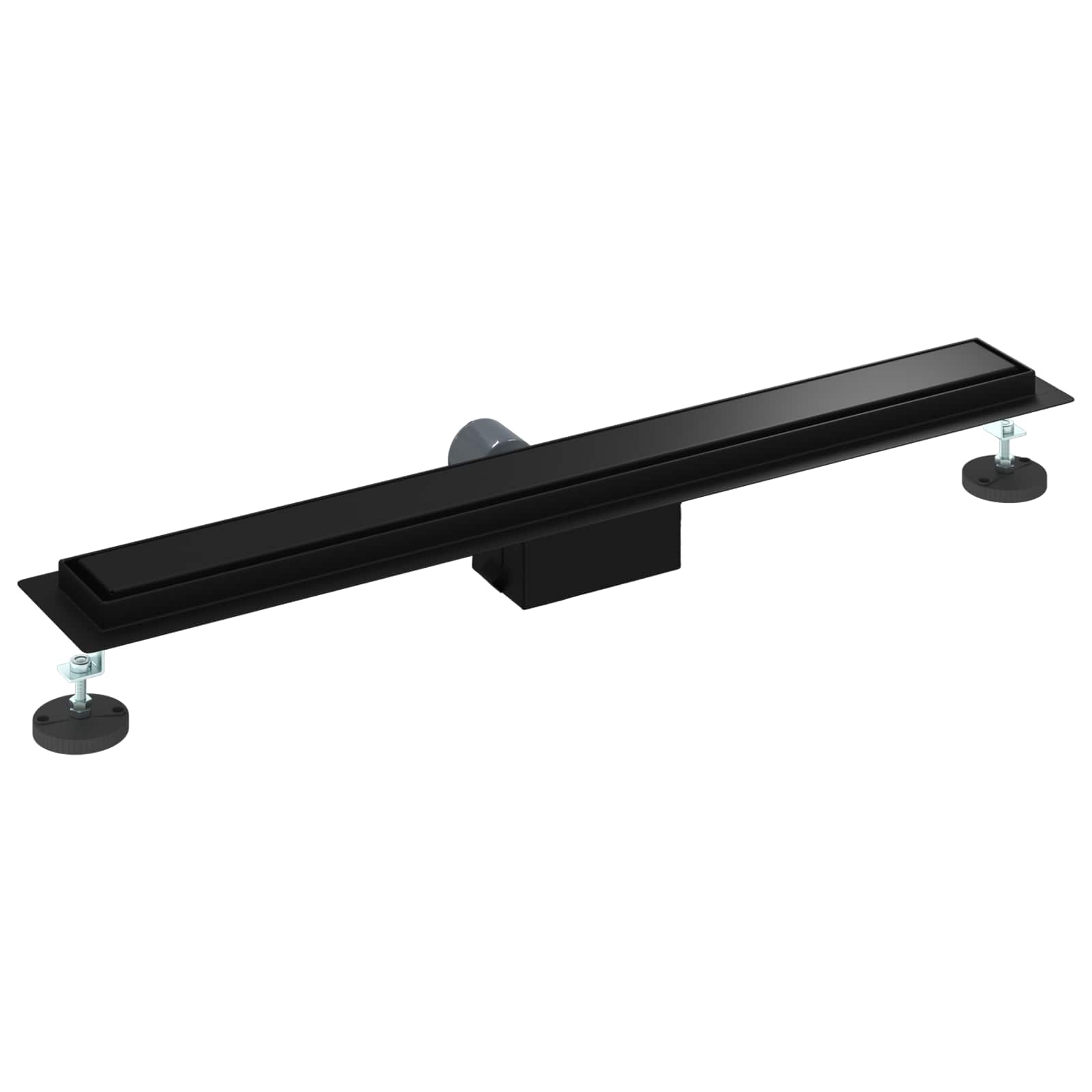 Drenaggio doccia 2 in 1 Nero 80 cm Acciaio Inox 304 | homemem39