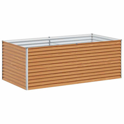 Letto rialzato da giardino 195 x 100 x 68 cm Acciaio zincato