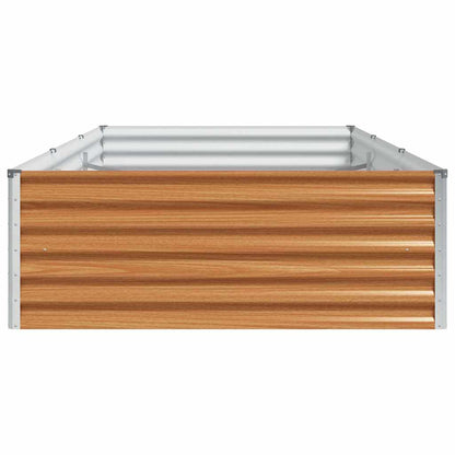 Letto rialzato da giardino 290 x 100 x 36 cm Acciaio zincato