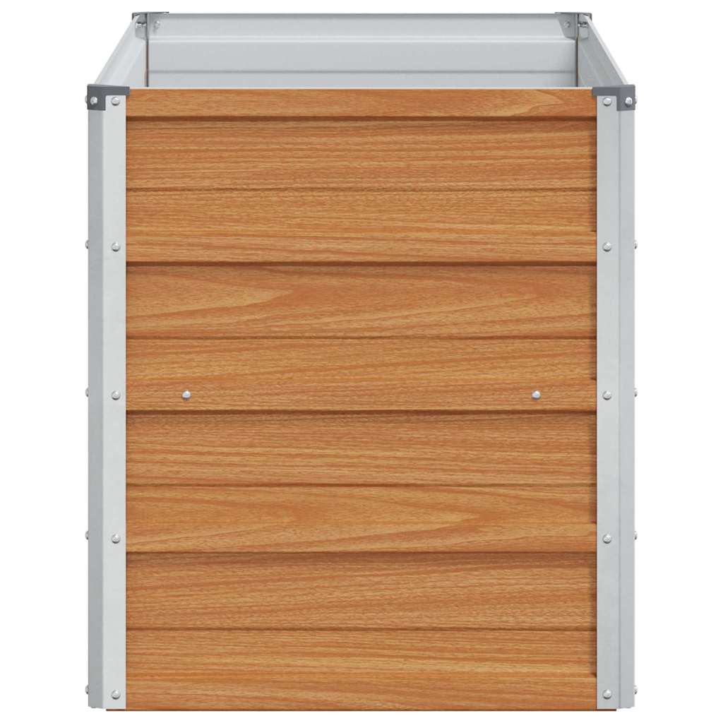 Letto rialzato da giardino Marrone Chiaro 100 x 40 x 45 cm