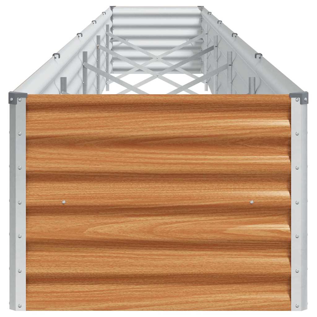 Letto rialzato da giardino 485 x 50 x 36 cm Acciaio zincato