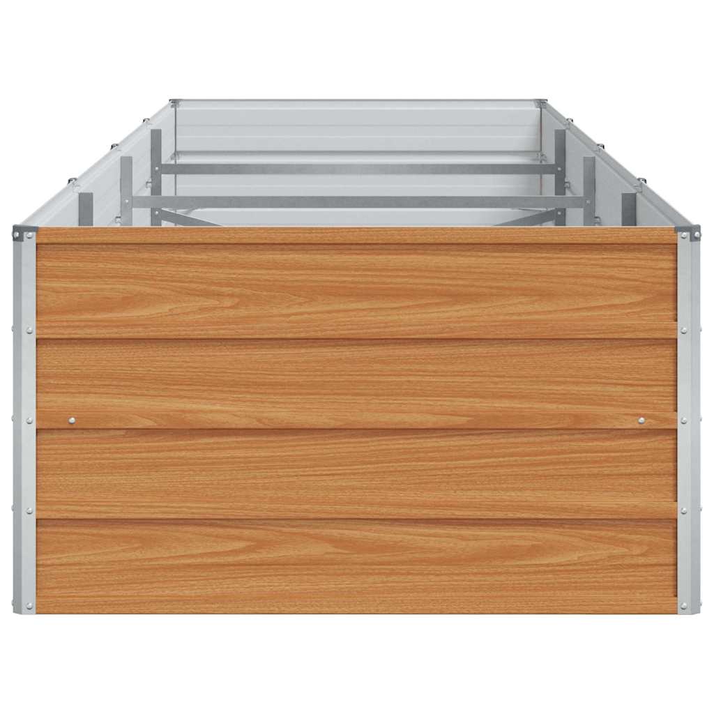 Letto rialzato da giardino Marrone Chiaro 320 x 80 x 45 cm