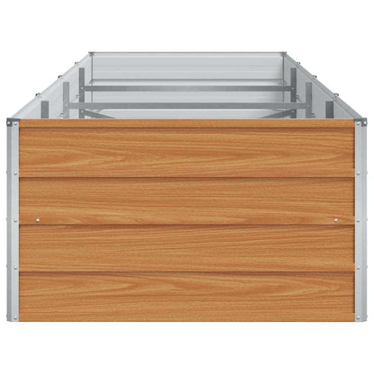 Letto rialzato da giardino Marrone Chiaro 320 x 80 x 45 cm