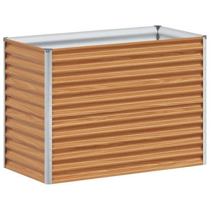 Letto rialzato da giardino 98 x 50 x 68 cm Acciaio zincato