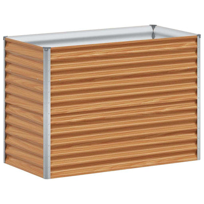 Letto rialzato da giardino 98 x 50 x 68 cm Acciaio zincato