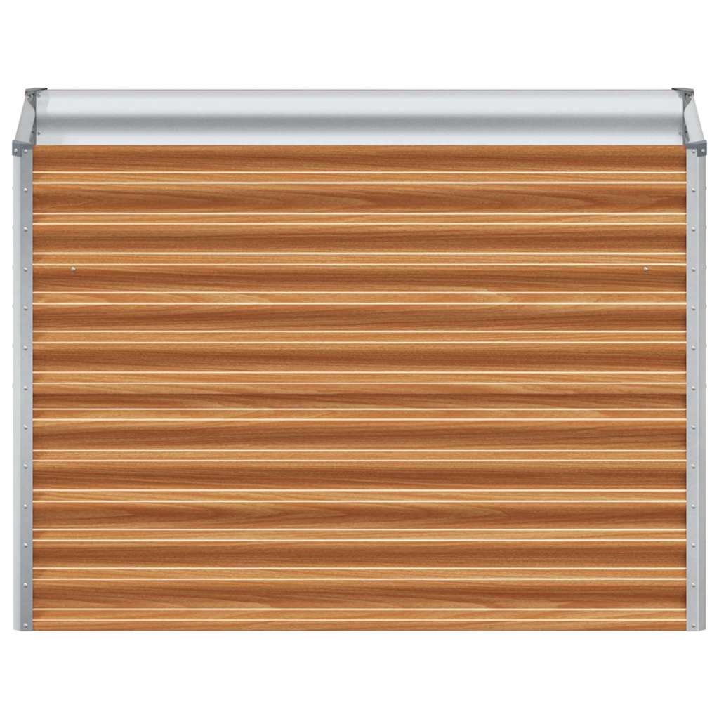 Letto rialzato da giardino 98 x 50 x 68 cm Acciaio zincato