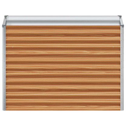 Letto rialzato da giardino 98 x 50 x 68 cm Acciaio zincato