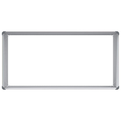 Letto rialzato da giardino 98 x 50 x 68 cm Acciaio zincato