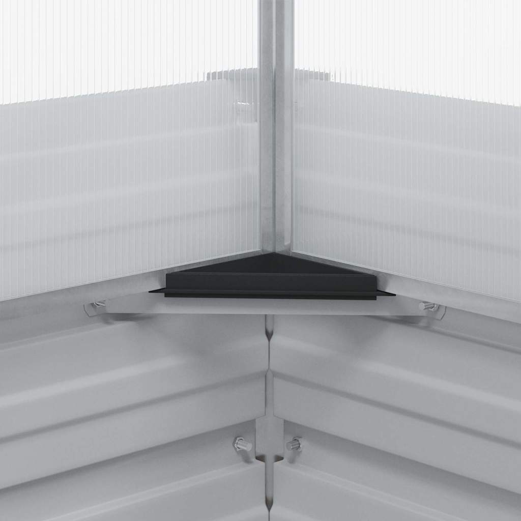 Vaso da giardino con serra Marrone Chiaro 100 x 100 x 77 cm