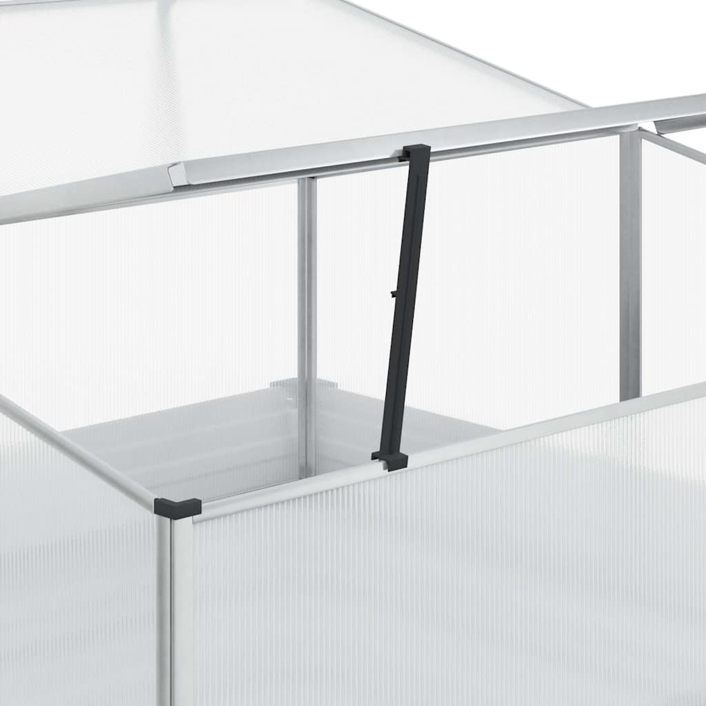 Vaso da giardino con serra Marrone Chiaro 100 x 100 x 77 cm