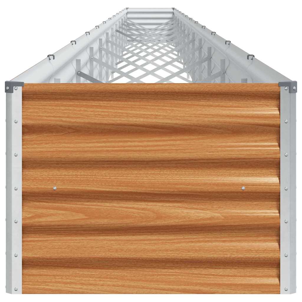 Letto rialzato da giardino 1164 x 50 x 36 cm Acciaio zincato