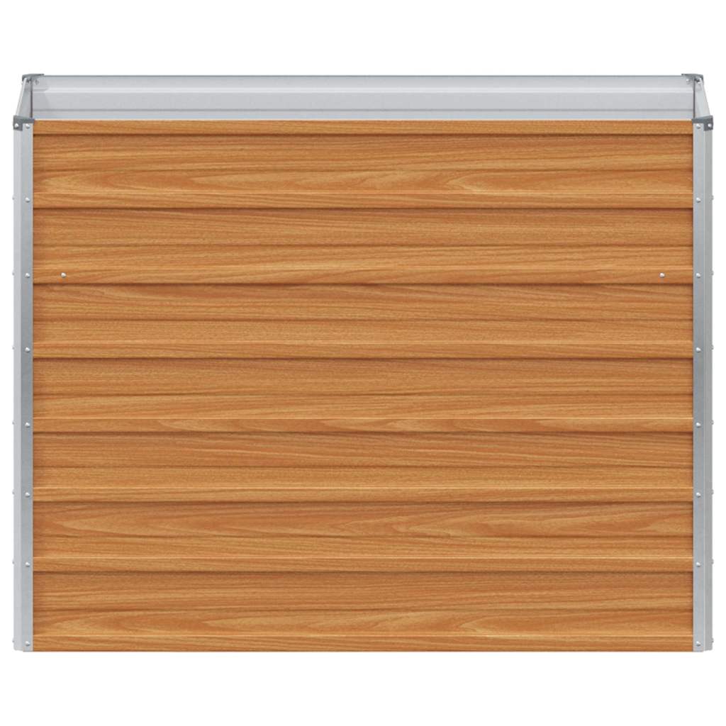 Letto rialzato da giardino Marrone Chiaro 100 x 40 x 77 cm