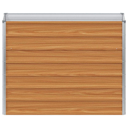 Letto rialzato da giardino Marrone Chiaro 100 x 40 x 77 cm