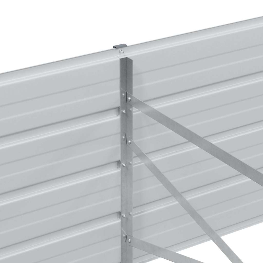 Letto rialzato da giardino Marrone Chiaro 240 x 80 x 45 cm