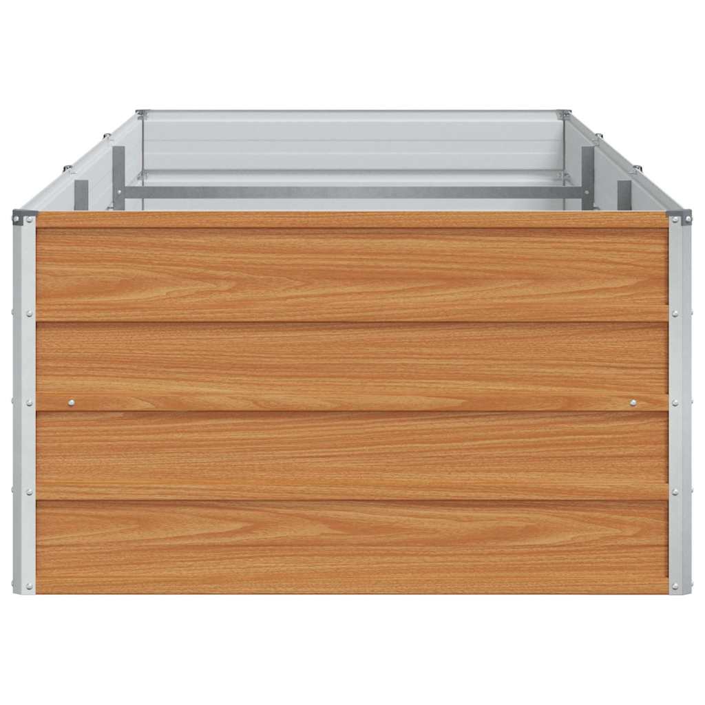 Letto rialzato da giardino Marrone Chiaro 240 x 80 x 45 cm