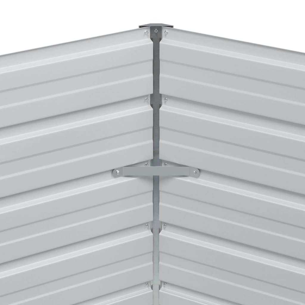 Letto rialzato da giardino Marrone Chiaro 129 x 129 x 77 cm