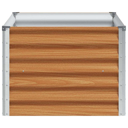 Letto rialzato da giardino 98 x 50 x 36 cm Acciaio zincato