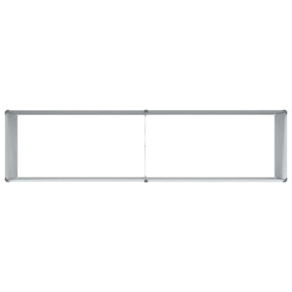 Letto rialzato da giardino 195 x 50 x 68 cm Acciaio zincato