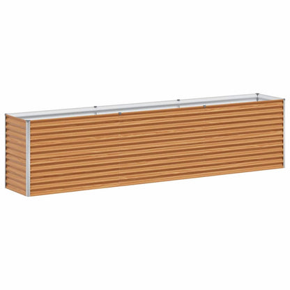 Letto rialzato da giardino 290 x 50 x 68 cm Acciaio zincato