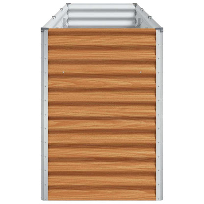 Letto rialzato da giardino 290 x 50 x 68 cm Acciaio zincato