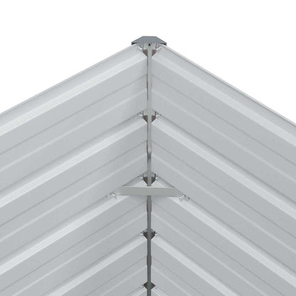 Letto rialzato da giardino Marrone Chiaro 100 x 100 x 77 cm | homemem39