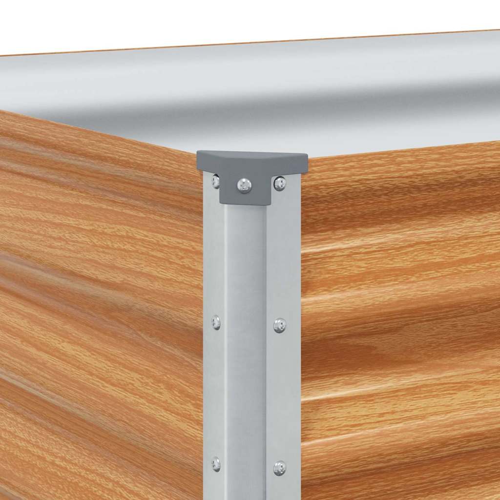 Letto rialzato da giardino 582 x 50 x 36 cm Acciaio zincato