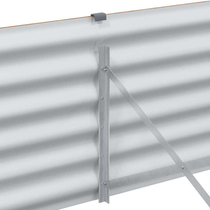 Letto rialzato da giardino 582 x 50 x 36 cm Acciaio zincato