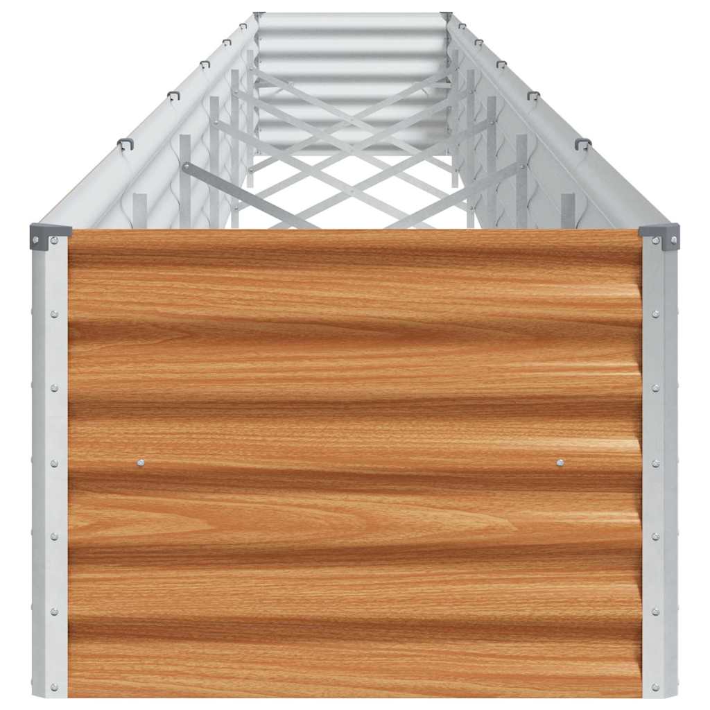 Letto rialzato da giardino 582 x 50 x 36 cm Acciaio zincato