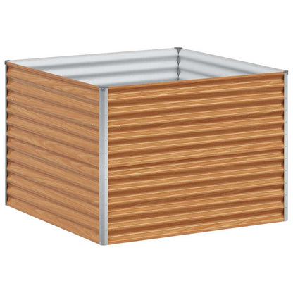 Letto rialzato da giardino 98 x 100 x 68 cm Acciaio zincato