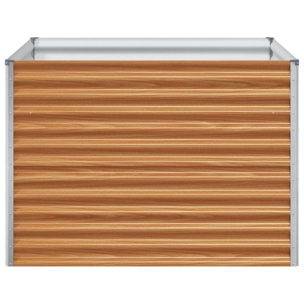 Letto rialzato da giardino 98 x 100 x 68 cm Acciaio zincato