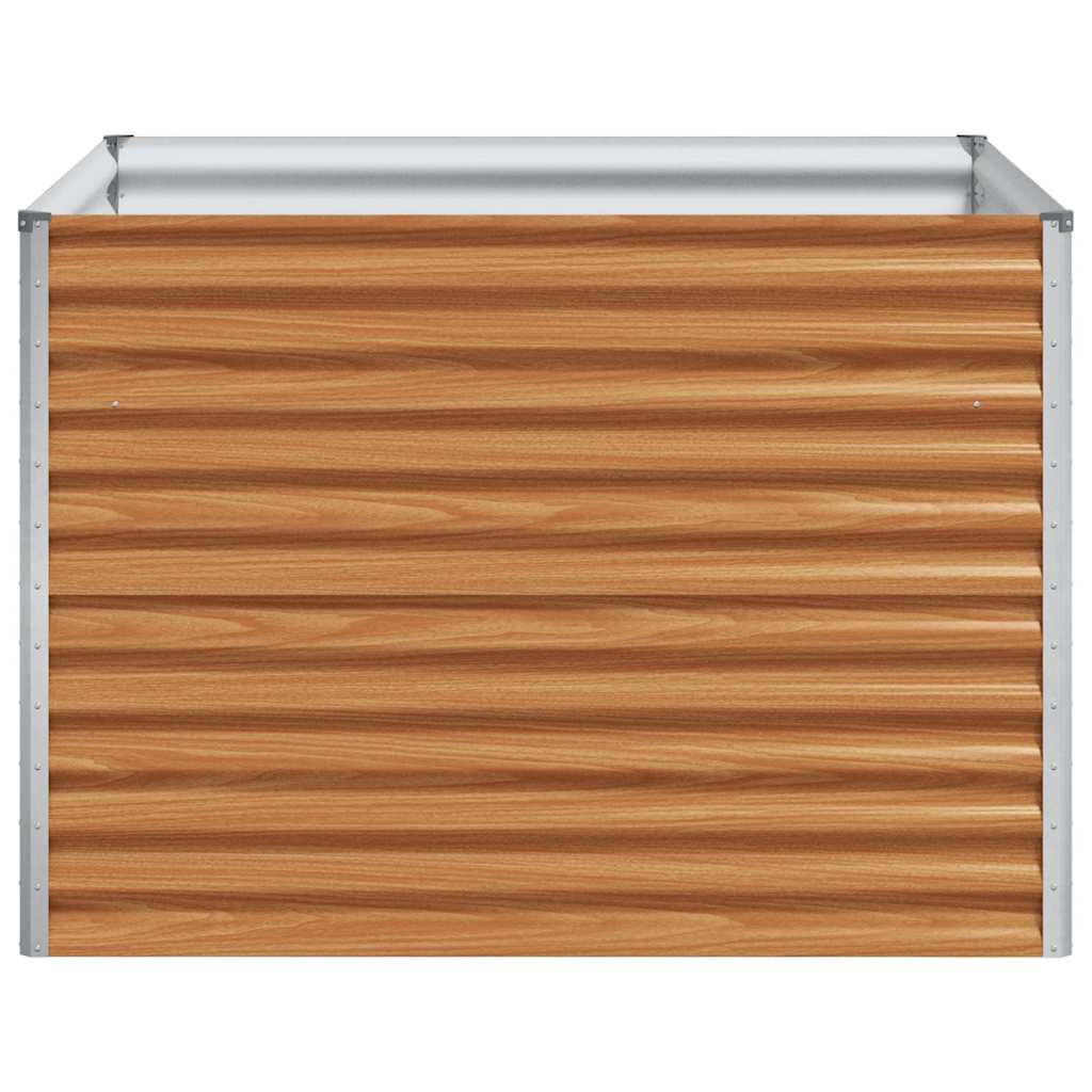 Letto rialzato da giardino 98 x 100 x 68 cm Acciaio zincato