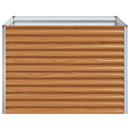 Letto rialzato da giardino 98 x 100 x 68 cm Acciaio zincato