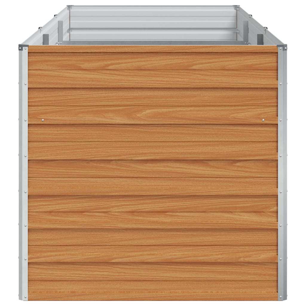 Letto rialzato da giardino Marrone Chiaro 240 x 80 x 77 cm