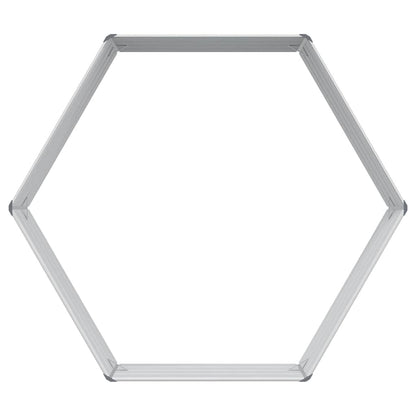 Letto rialzato da giardino Aspetto legno 129 x 129 x 45 cm