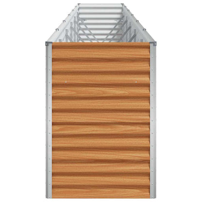 Letto rialzato da giardino 582 x 50 x 68 cm Acciaio zincato