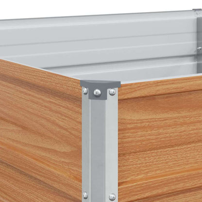 Letto rialzato da giardino Marrone Chiaro 400 x 80 x 45 cm