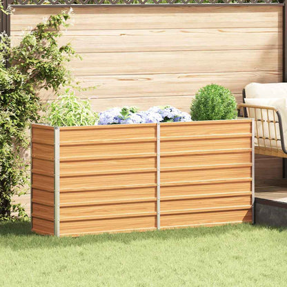 Letto rialzato da giardino Marrone Chiaro 160 x 40 x 45 cm