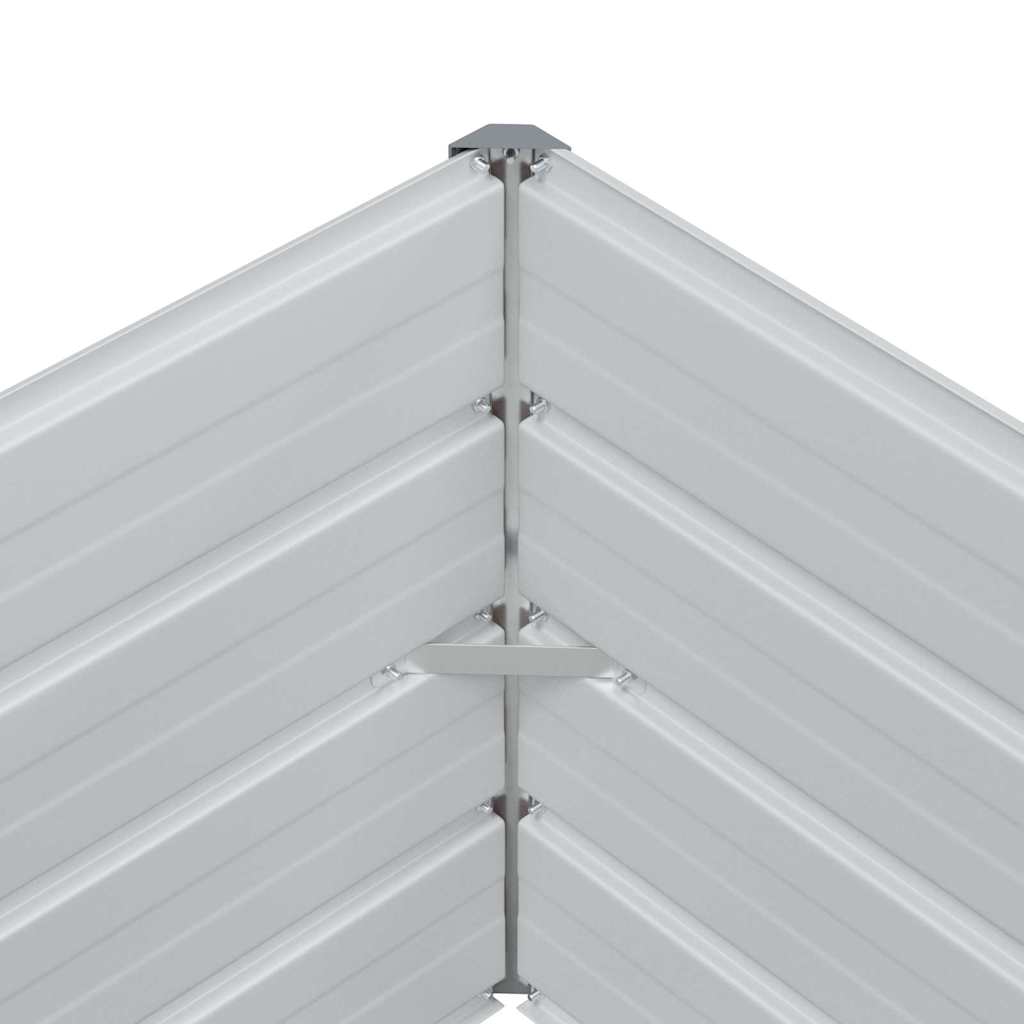 Letto rialzato da giardino Marrone Chiaro 240 x 40 x 45 cm
