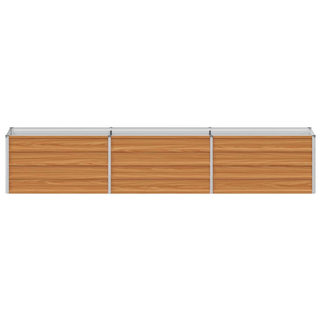 Letto rialzato da giardino Marrone Chiaro 240 x 40 x 45 cm