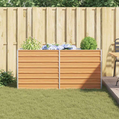 Letto rialzato da giardino Marrone Chiaro 160 x 40 x 77 cm