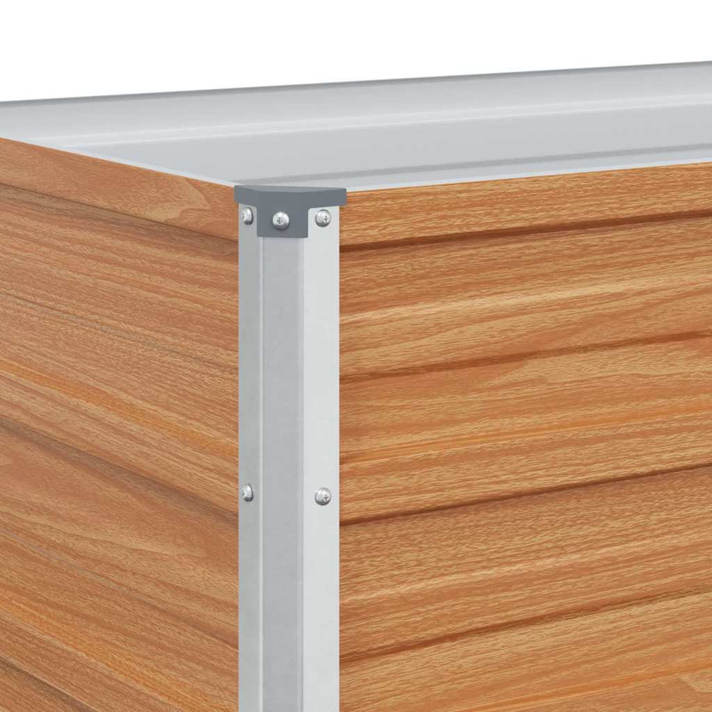 Letto rialzato da giardino Marrone Chiaro 320 x 40 x 45 cm