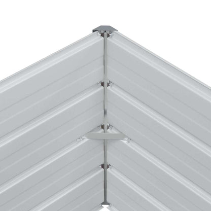 Letto rialzato da giardino Marrone Chiaro 100 x 100 x 45 cm