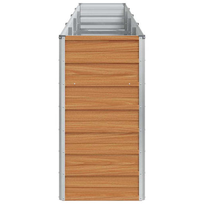 Letto rialzato da giardino Marrone Chiaro 320 x 40 x 77 cm