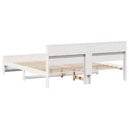 Struttura del letto Bianco 180 x 200 cm Legno multistrato
