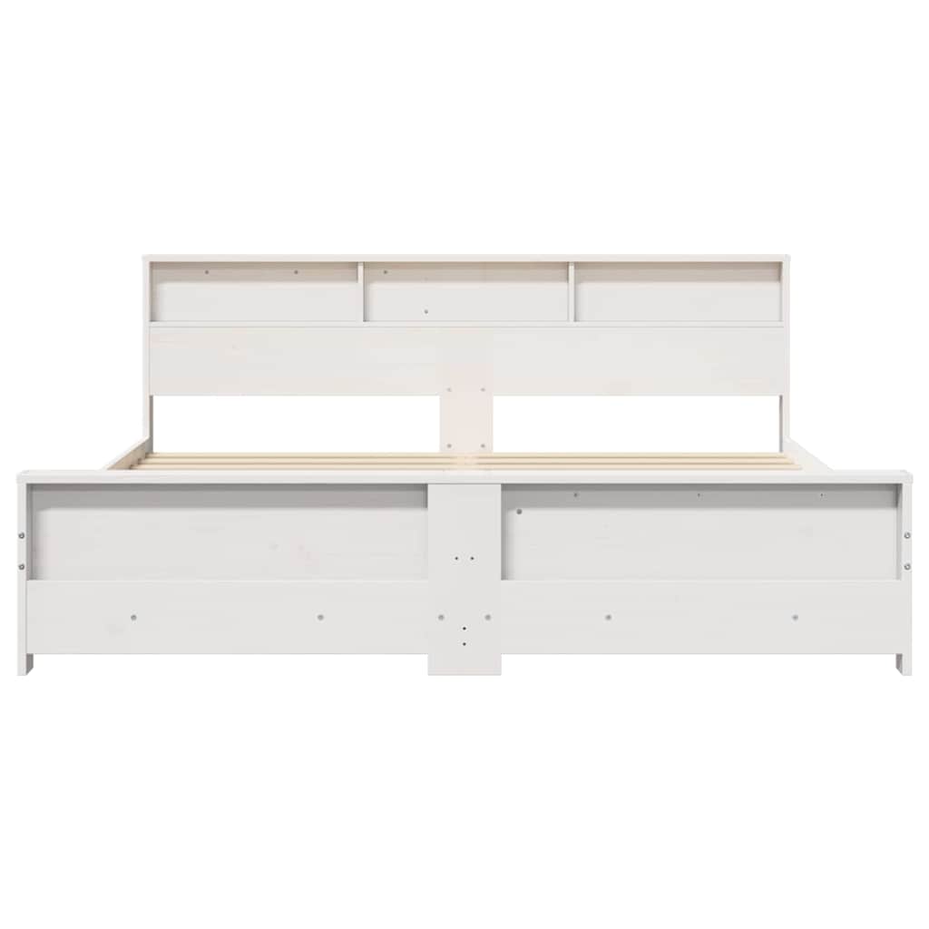 Struttura del letto Bianco 180 x 200 cm Legno multistrato