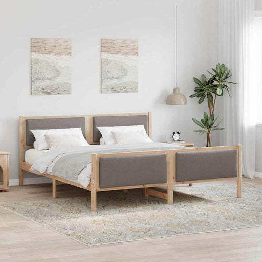 Struttura del letto con testiera Talpa 180 x 200 cm Tessuto | homemem39