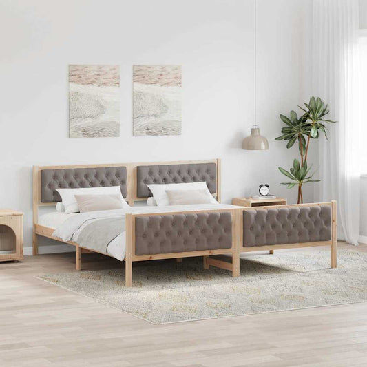 Struttura del letto Talpa 200 x 200 cm Pino massello | homemem39