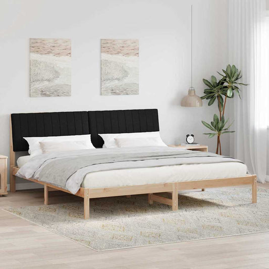 Struttura del letto Marrone 200 x 200 cm Pino massello | homemem39