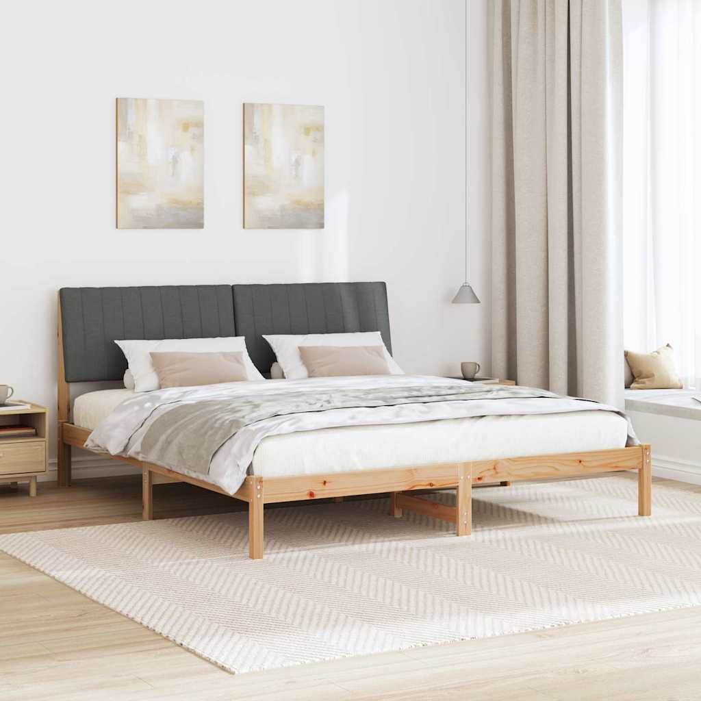 Struttura del letto Marrone 180 x 200 cm Pino massello | homemem39