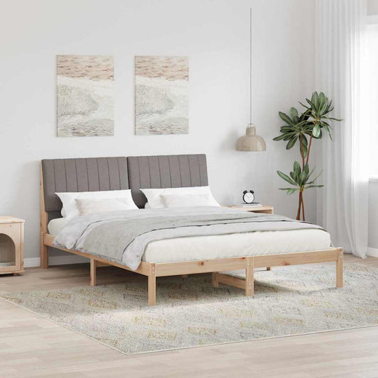 Struttura del letto Marrone 150 x 200 cm Pino massello | homemem39